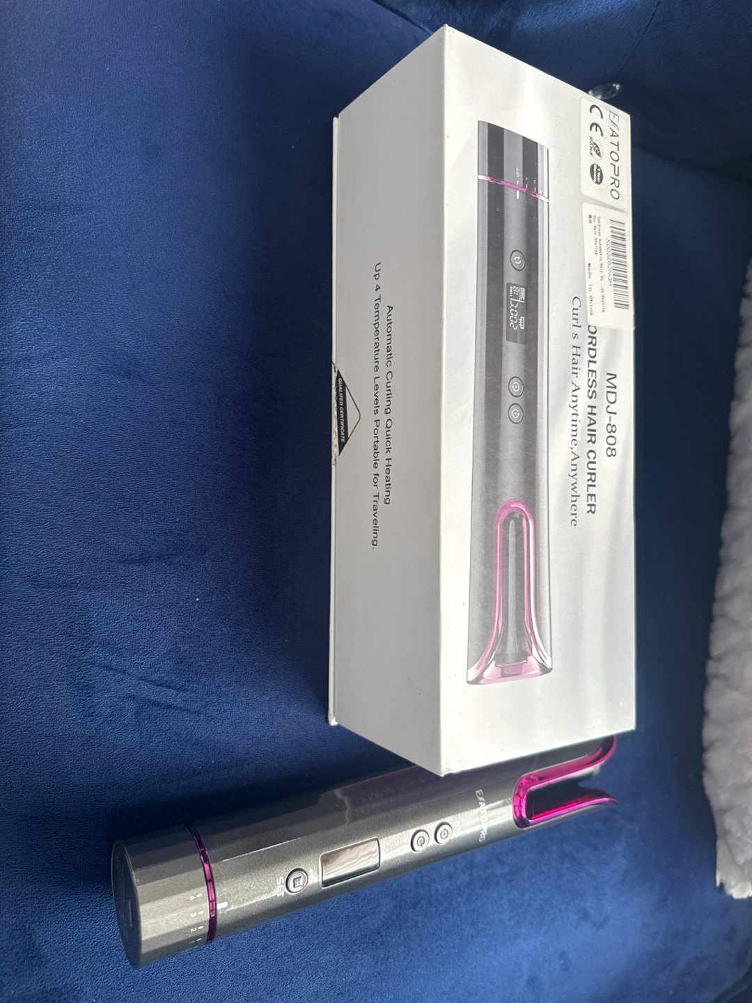 Cordless Hair Curler - MDJ-808