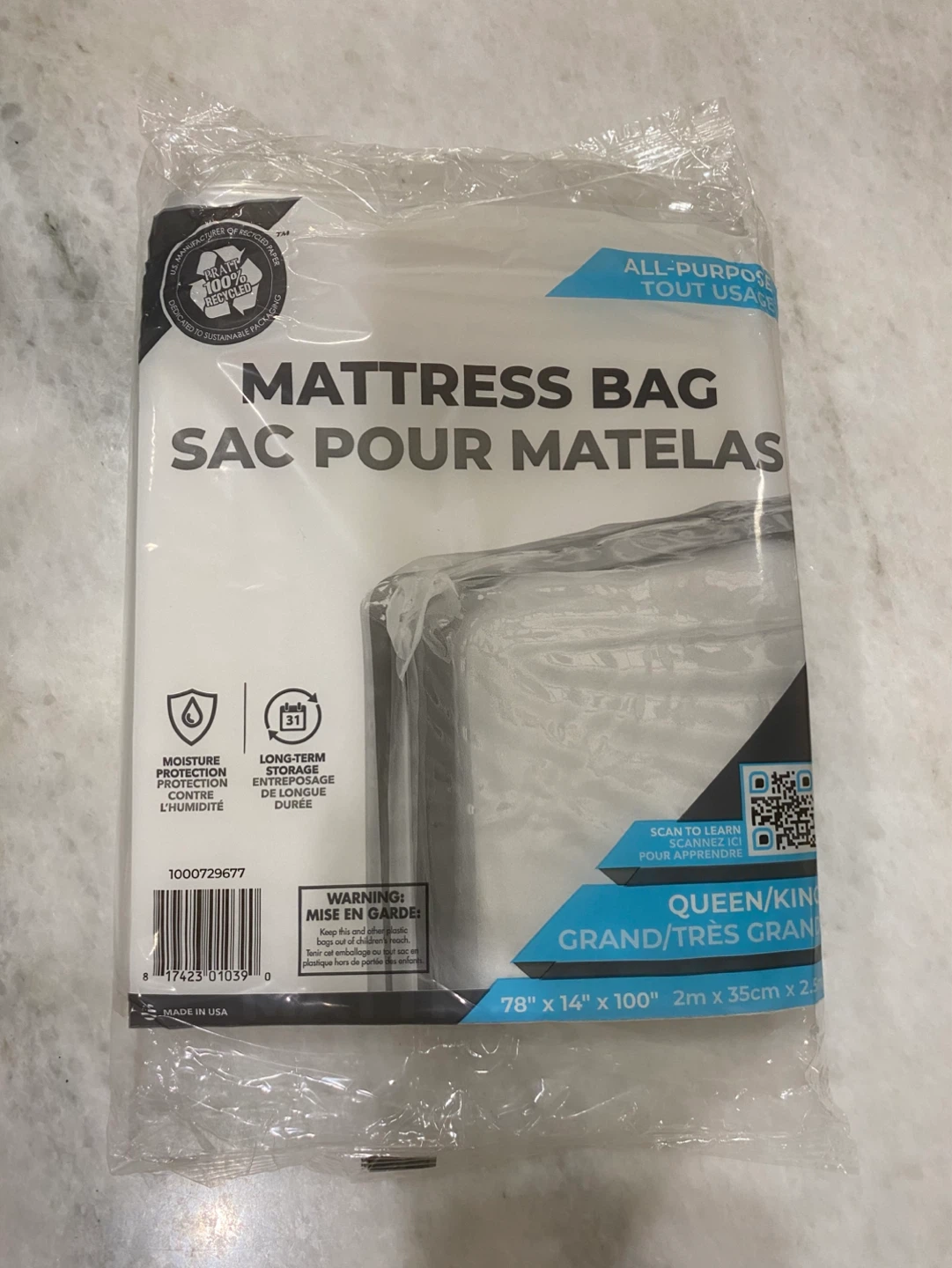 Queen Size Mattress for sale-$50 - photo 2