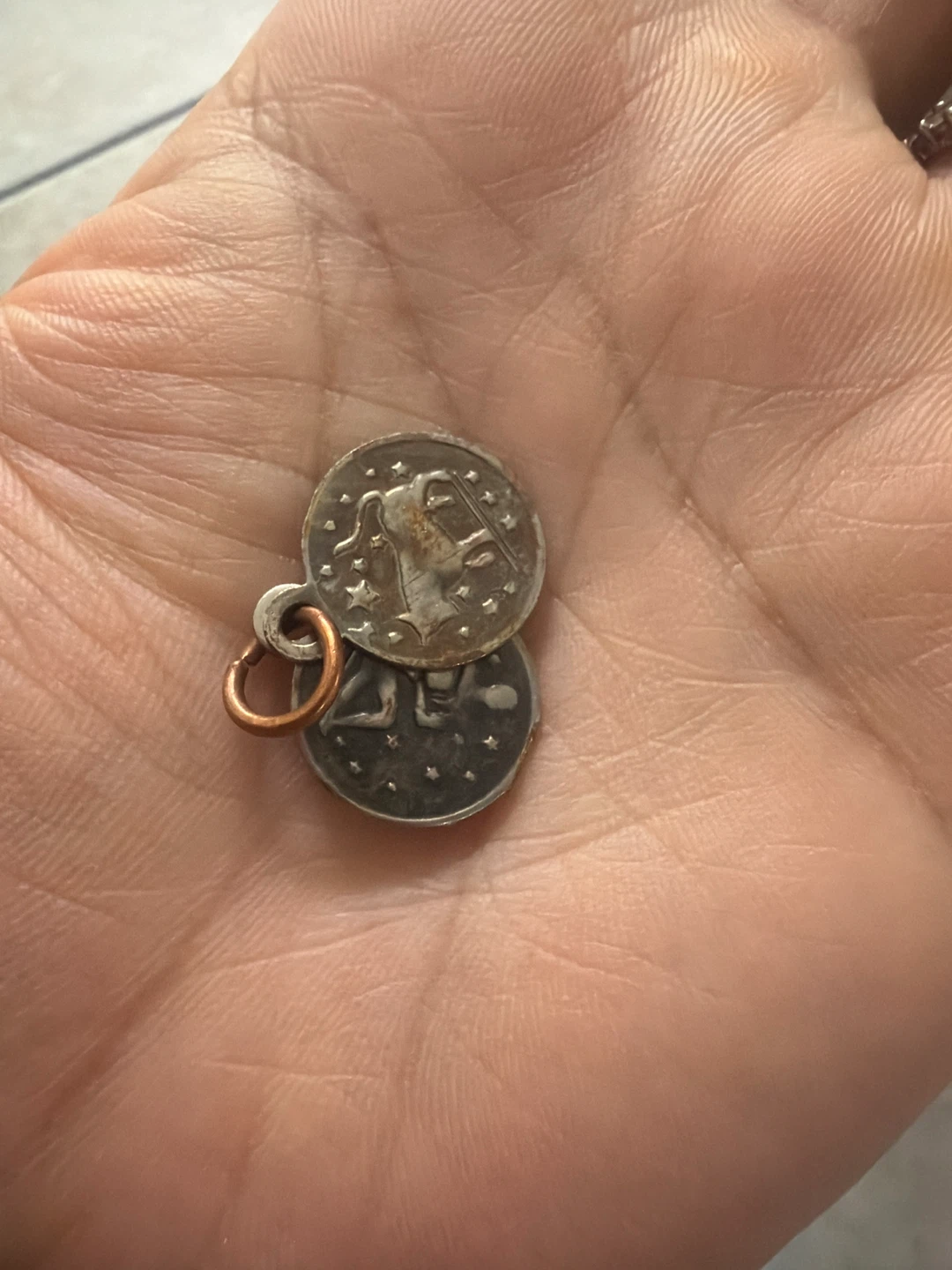 Zodiac Charms - Virgo and Taurus