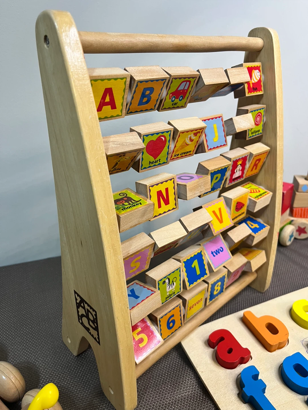 🌱 Large Lot of Wooden toys Hape, Melissa & Doug and More