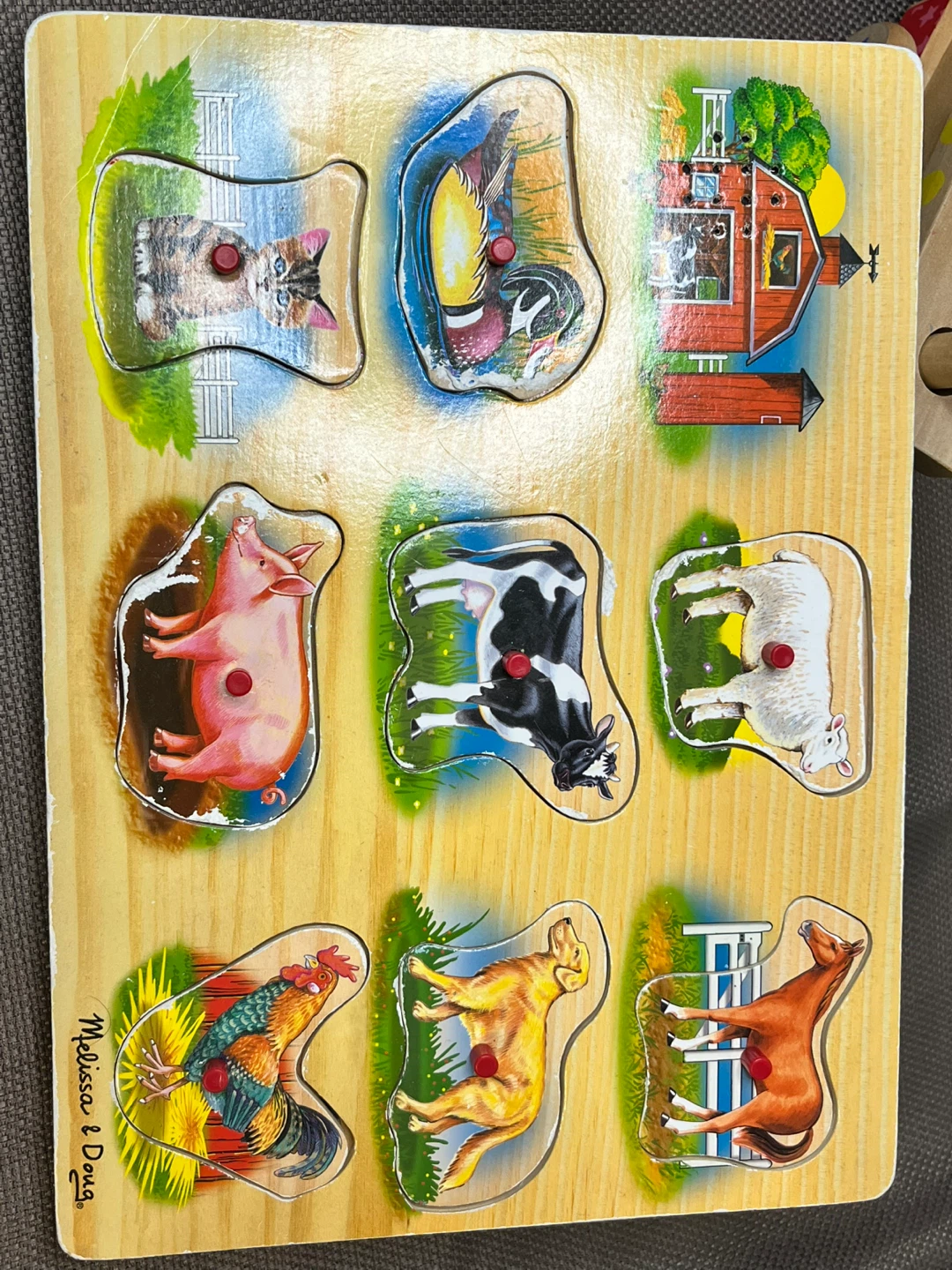 🌱 Large Lot of Wooden toys Hape, Melissa & Doug and More - photo 4