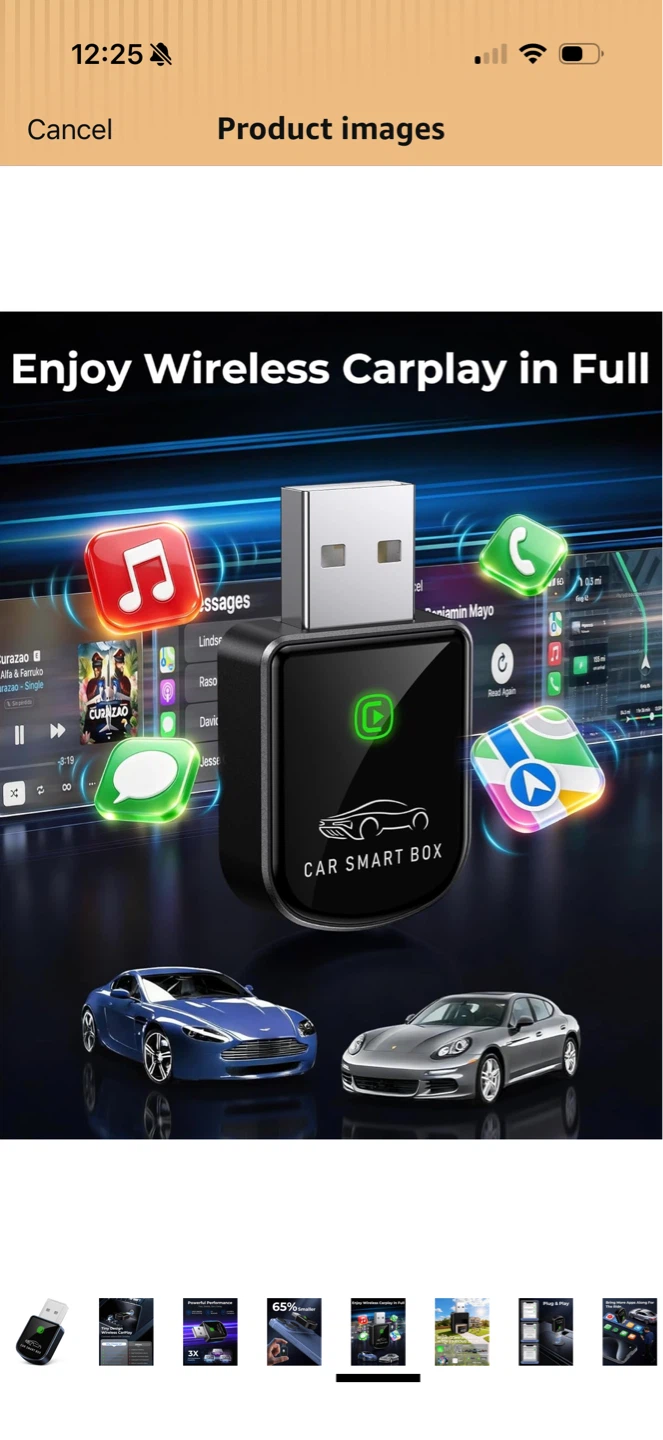Brand New Wireless Carplay Adapter for iPhone Latest Upgrade - photo 5