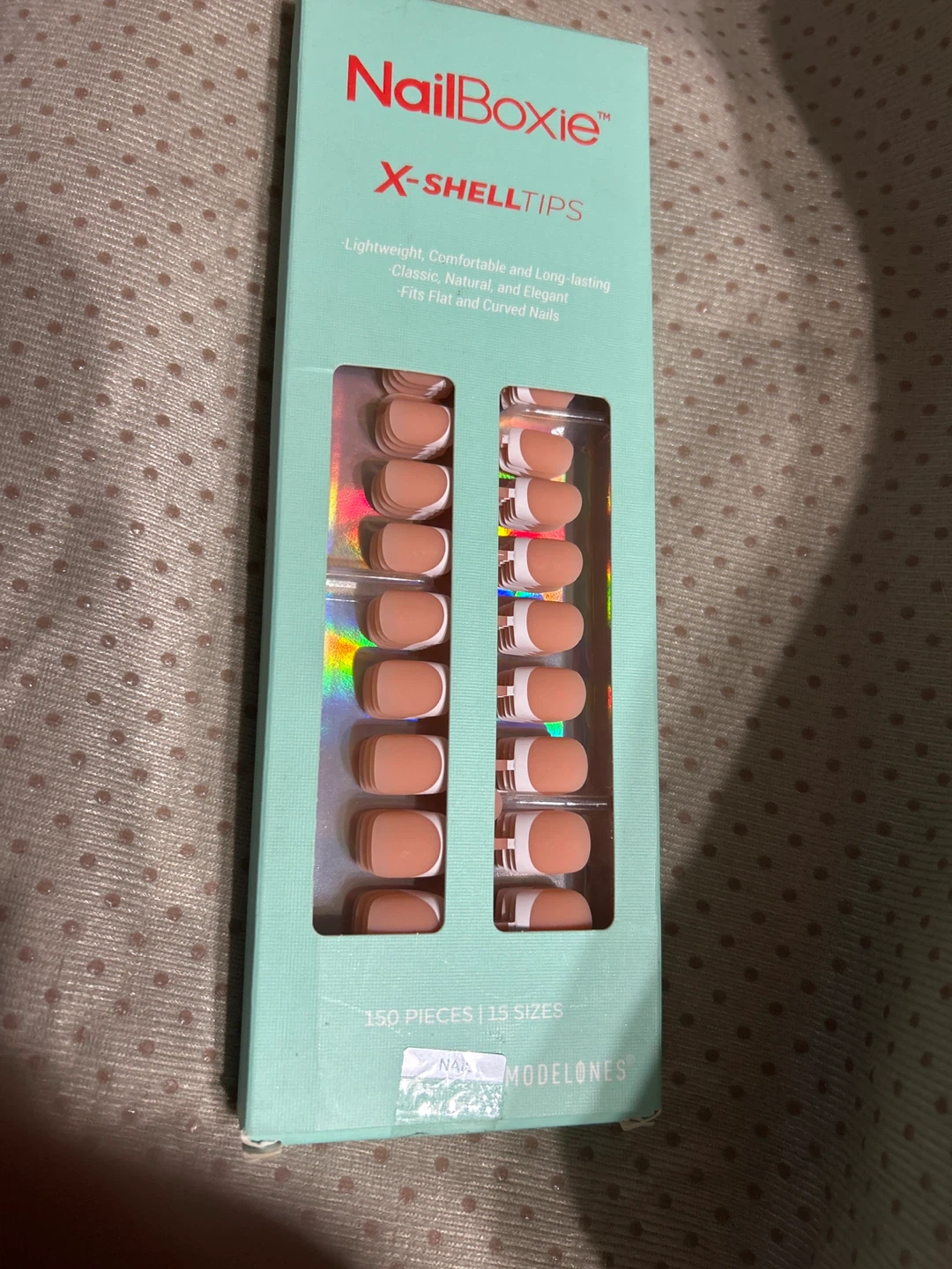 New-NailBoxie X-SHELLTIPS French Tip Press-On Nails - photo 2