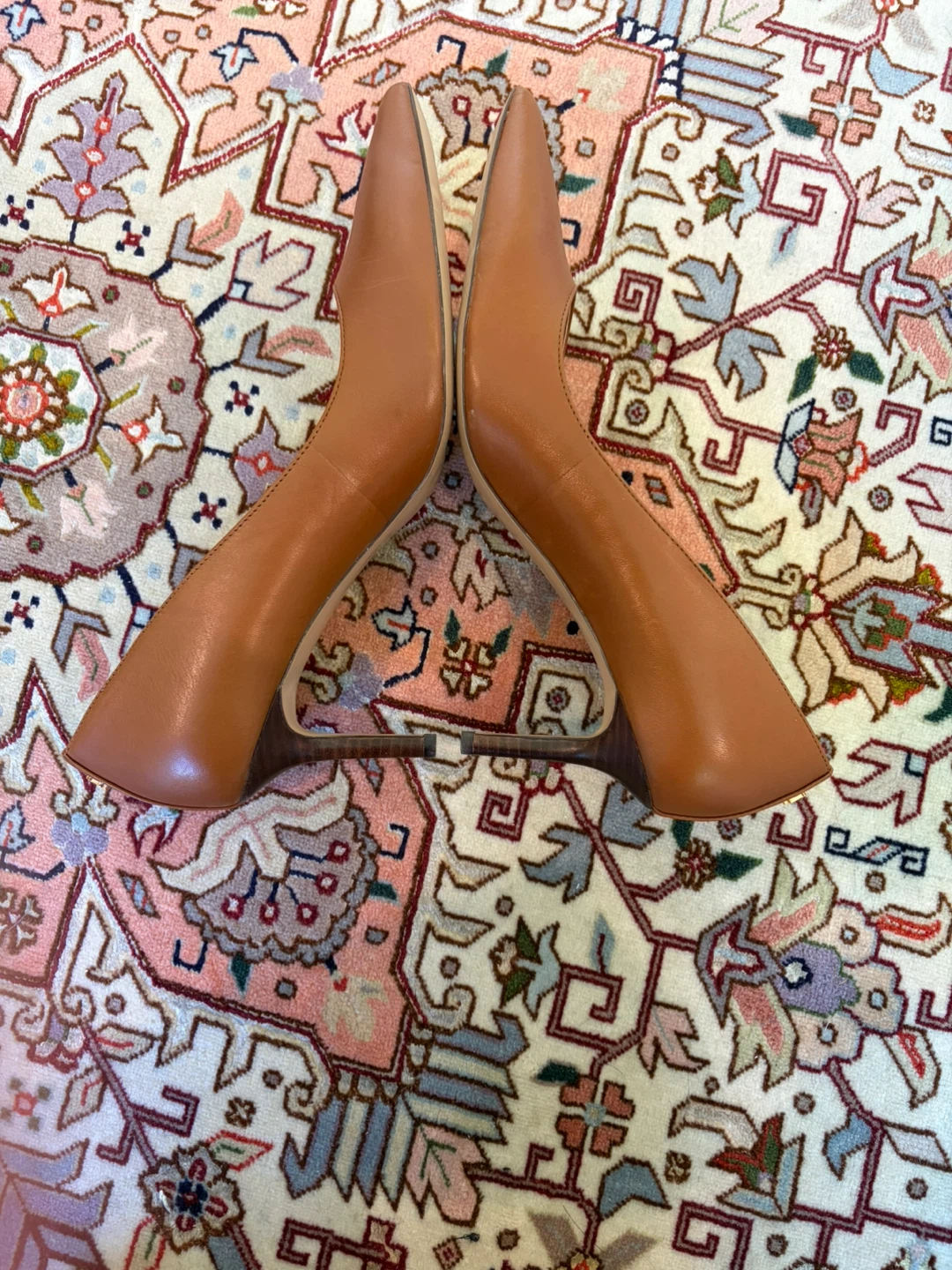 Lauren Ralph Lauren Brown Leather Pumps Size 10B - photo 4
