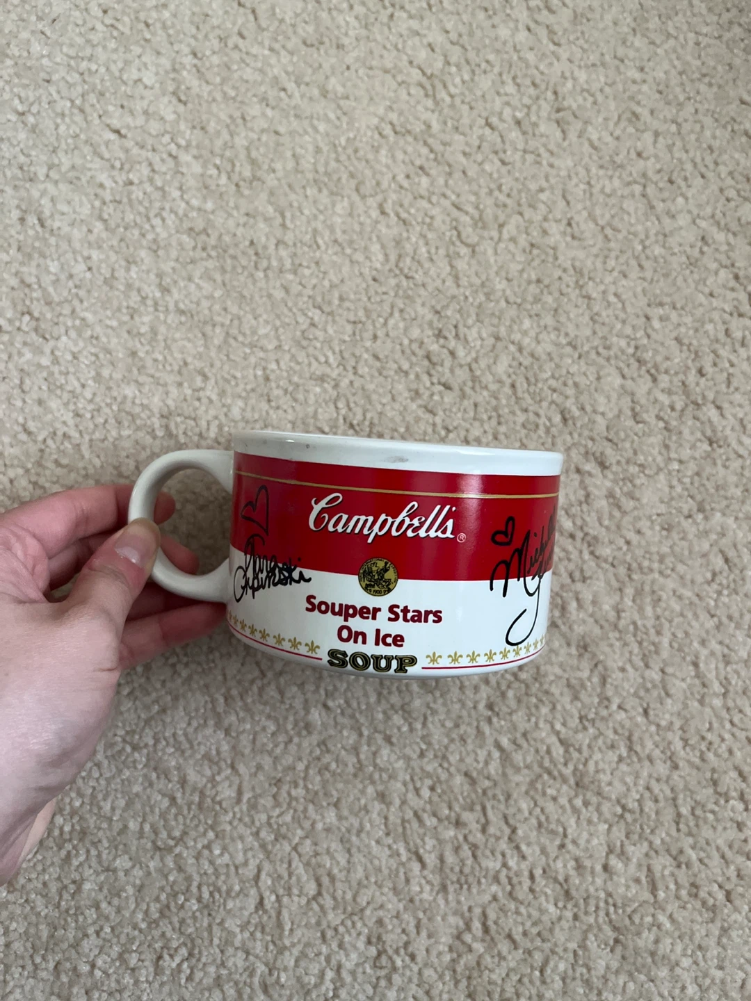 Campbell's Souper Stars On Ice Mug 1998 - Like New - photo 2