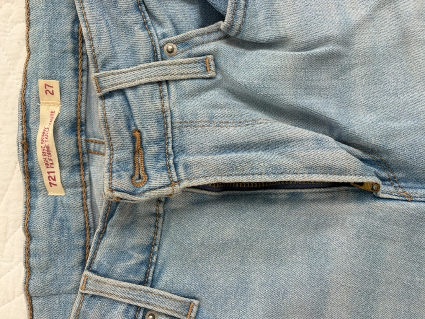 Levi's 721 High Rise Skinny Jeans - photo 2