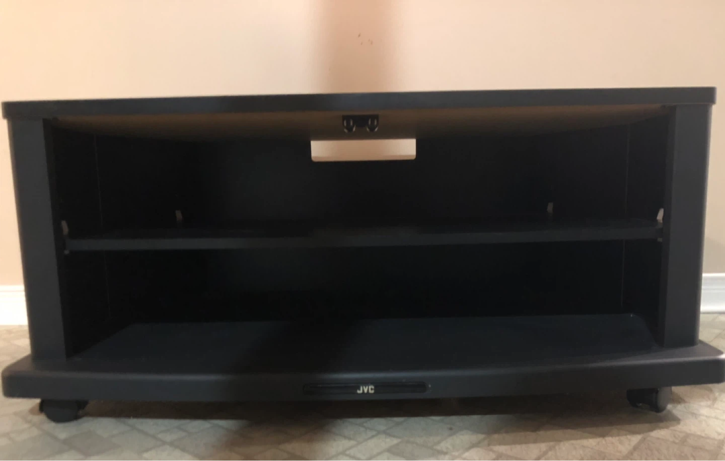 JVC Black Media Console / TV Stand