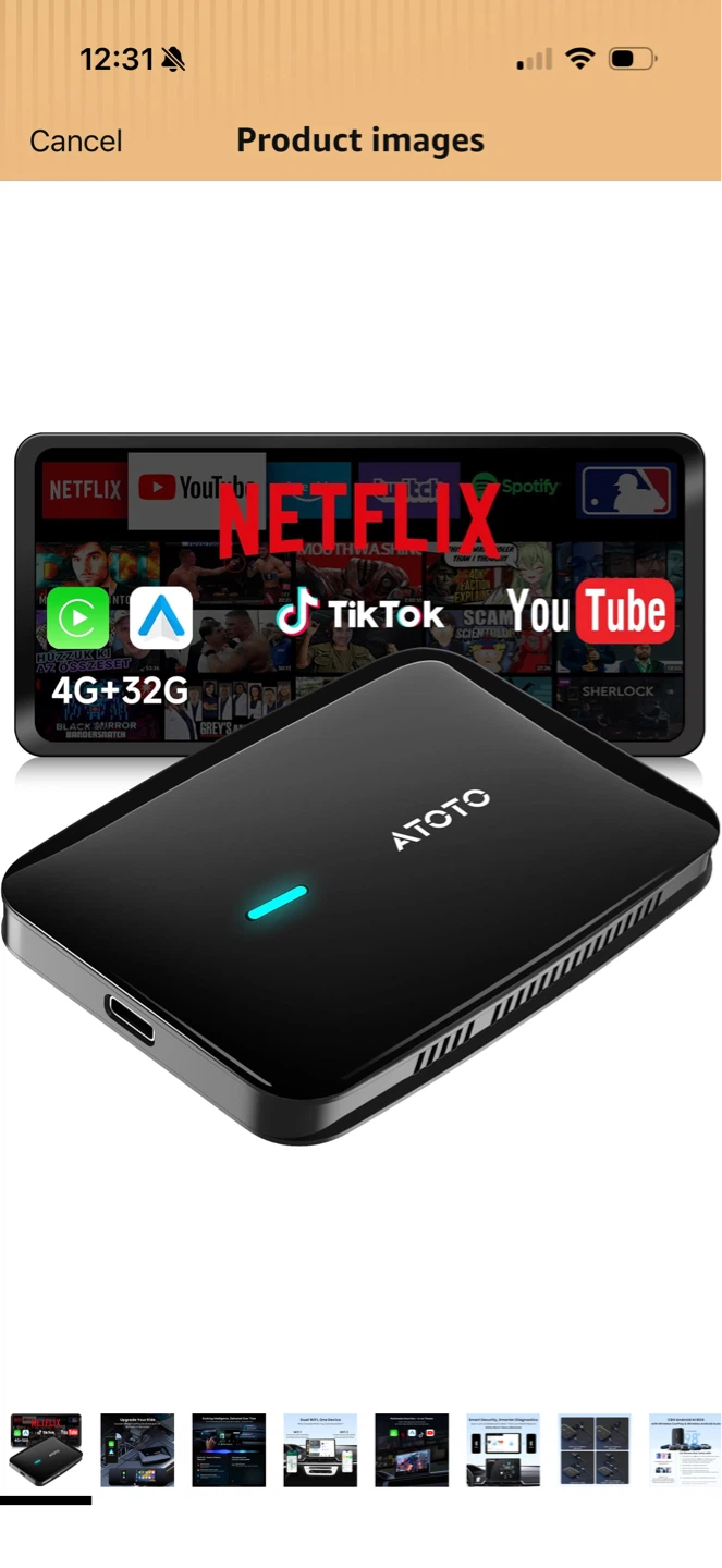Brand New Wireless CarPlay Adapter