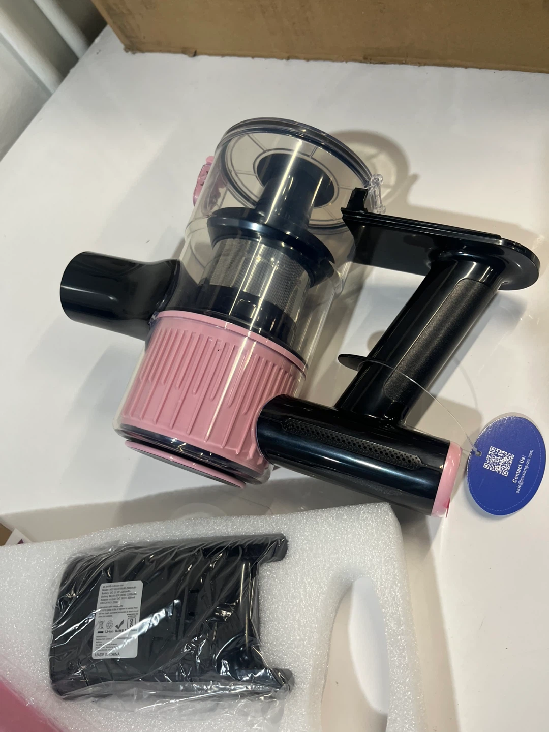 XIANGVAC Cordless Vacuum Cleaner - Pink - photo 4