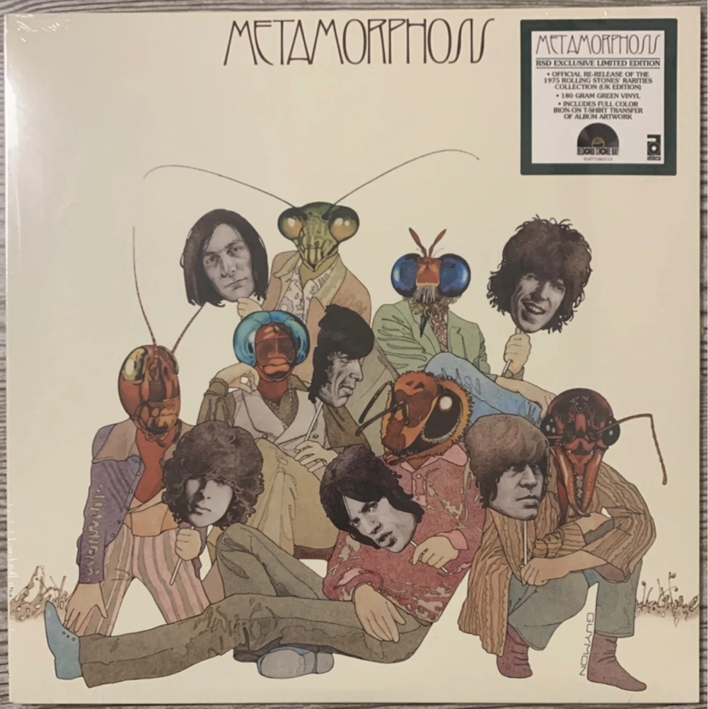Rolling Stones Metamorphosis RSD Ltd Edition Green Vinyl