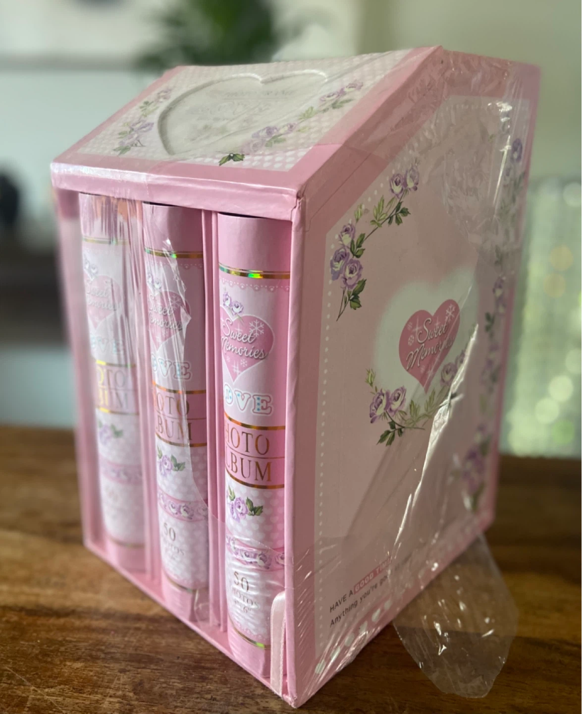 NEW: Sweet Memories Photo Album Set (3 x 50 photos, 4 x 6”)