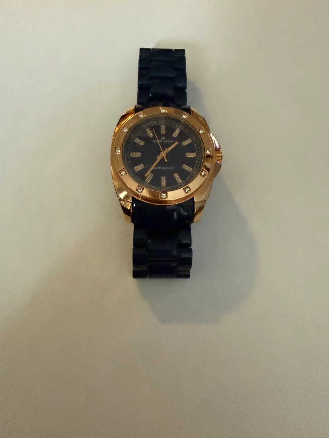 Anne Klein Watch - Rose Gold and Navy Blue - photo 3