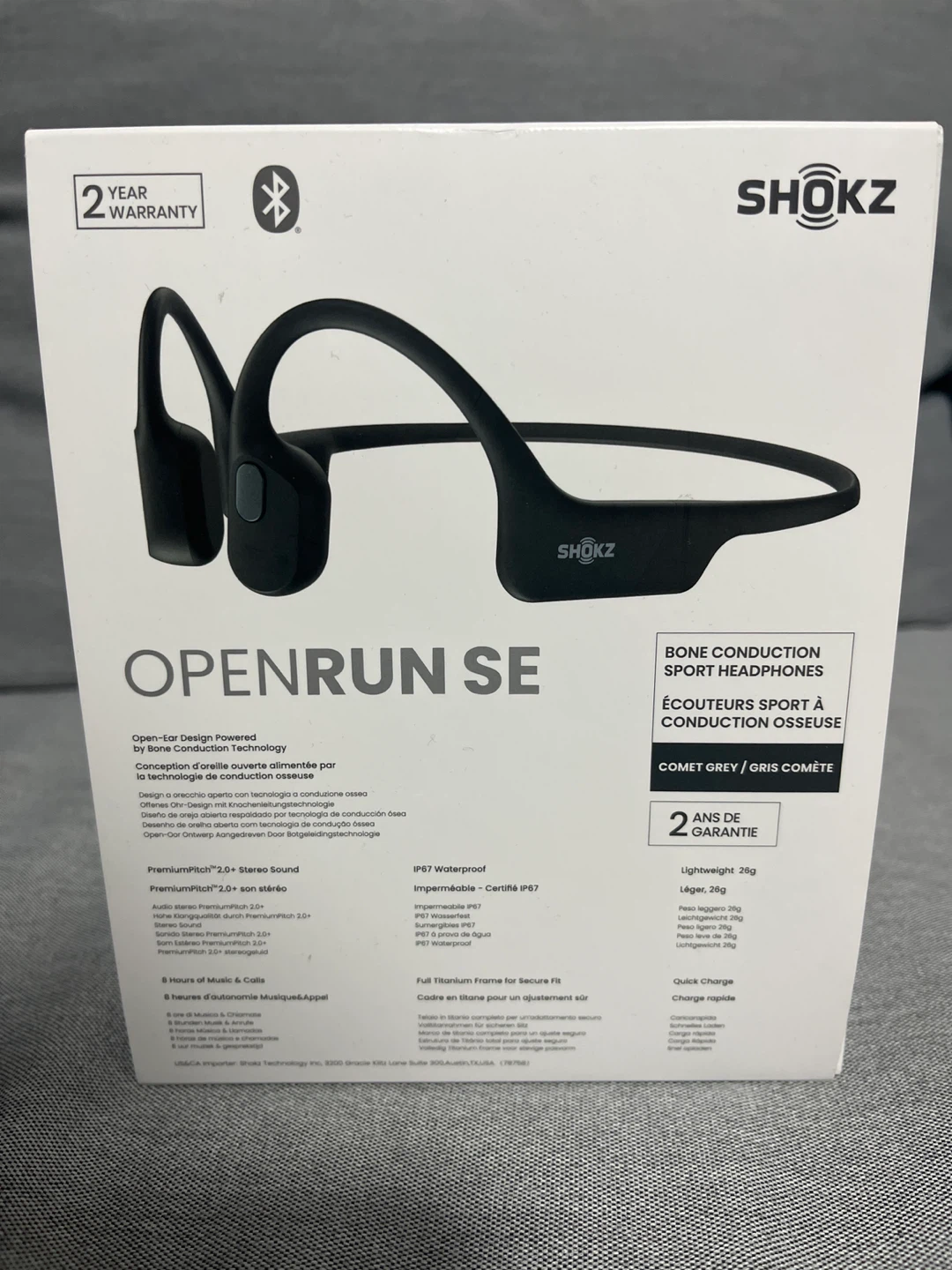 Shokz OpenRun SE Bone Conduction Sport Headphones - photo 2