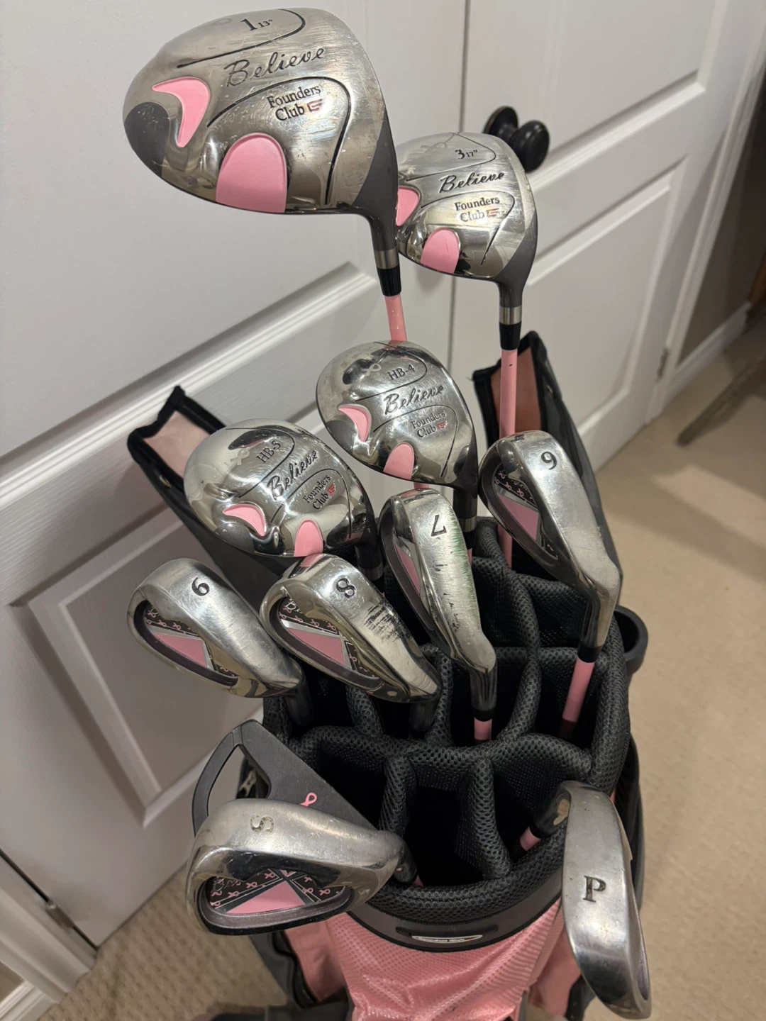 Founders Club Believe Ladies Golf Club Set with Bag