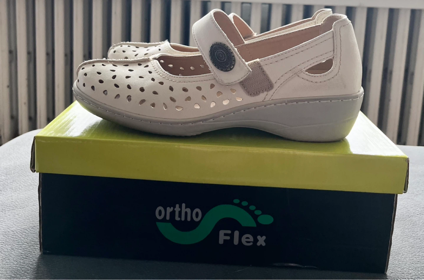 OrthoFlex Beige Mary Jane Shoes Size 39/9 - photo 2