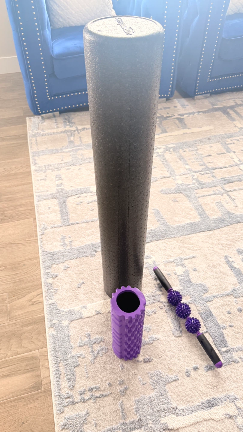 Foam Roller Set with Massage Ball & Mini Roller - photo 2