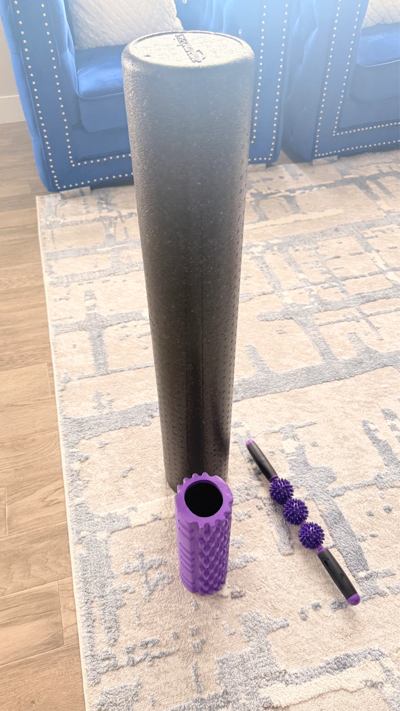 Foam Roller Set with Massage Ball & Mini Roller