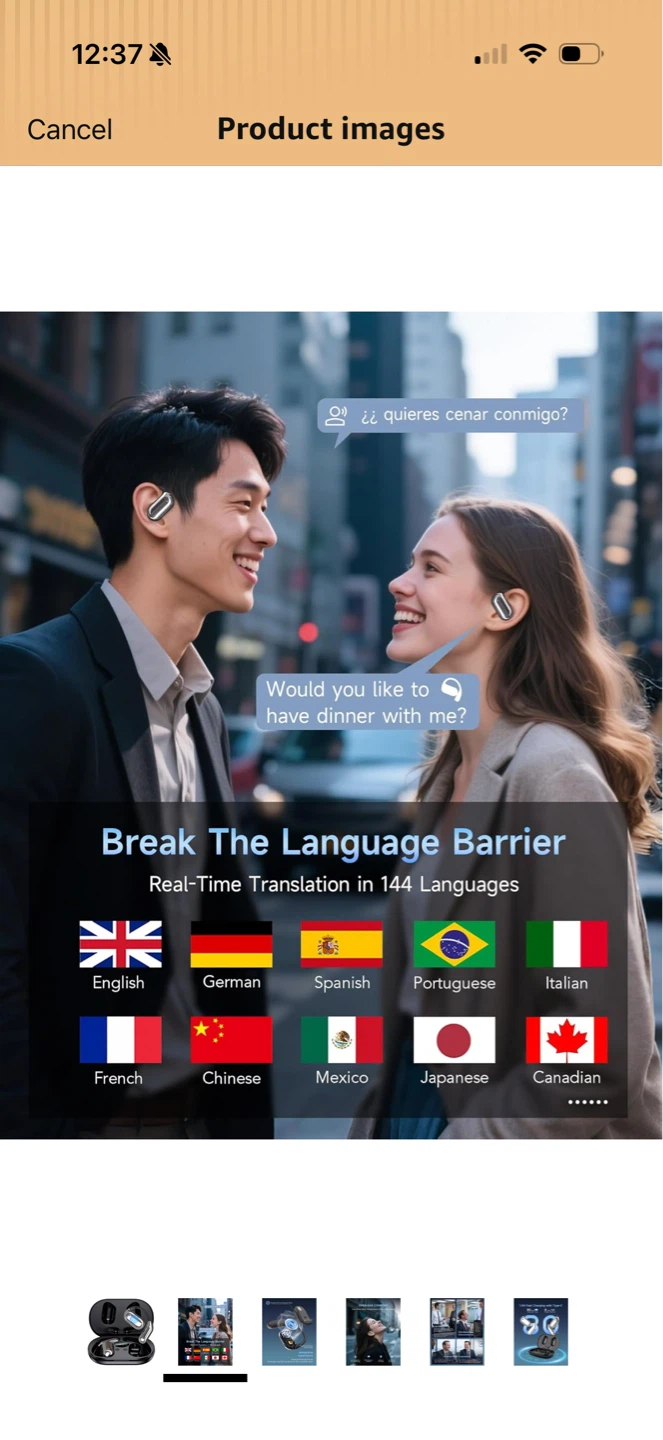 Brand New AI Translation Earbuds - photo 2