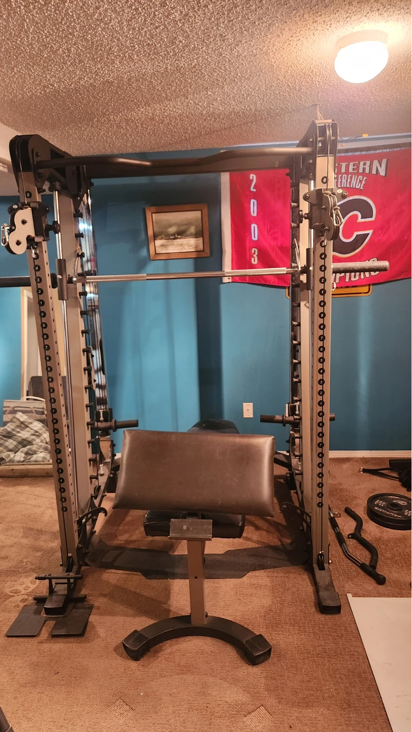 Nautilus Smith Machine with Cable Cross-over - photo 2