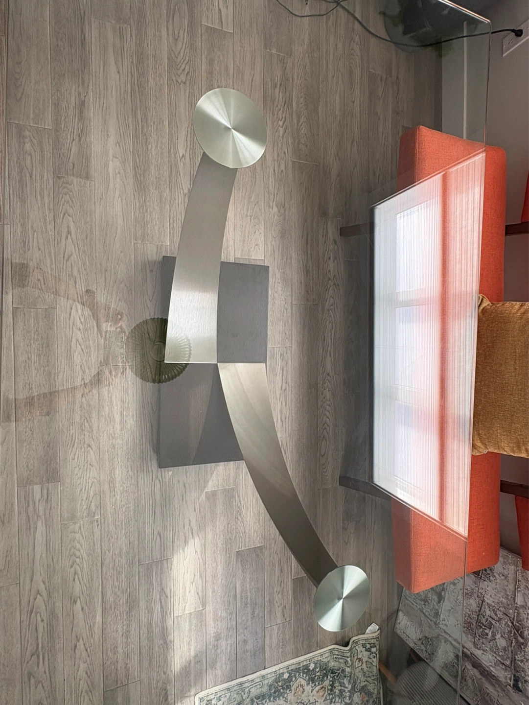 Elite Modern Glass Dining Table – Seats 6 - photo 5