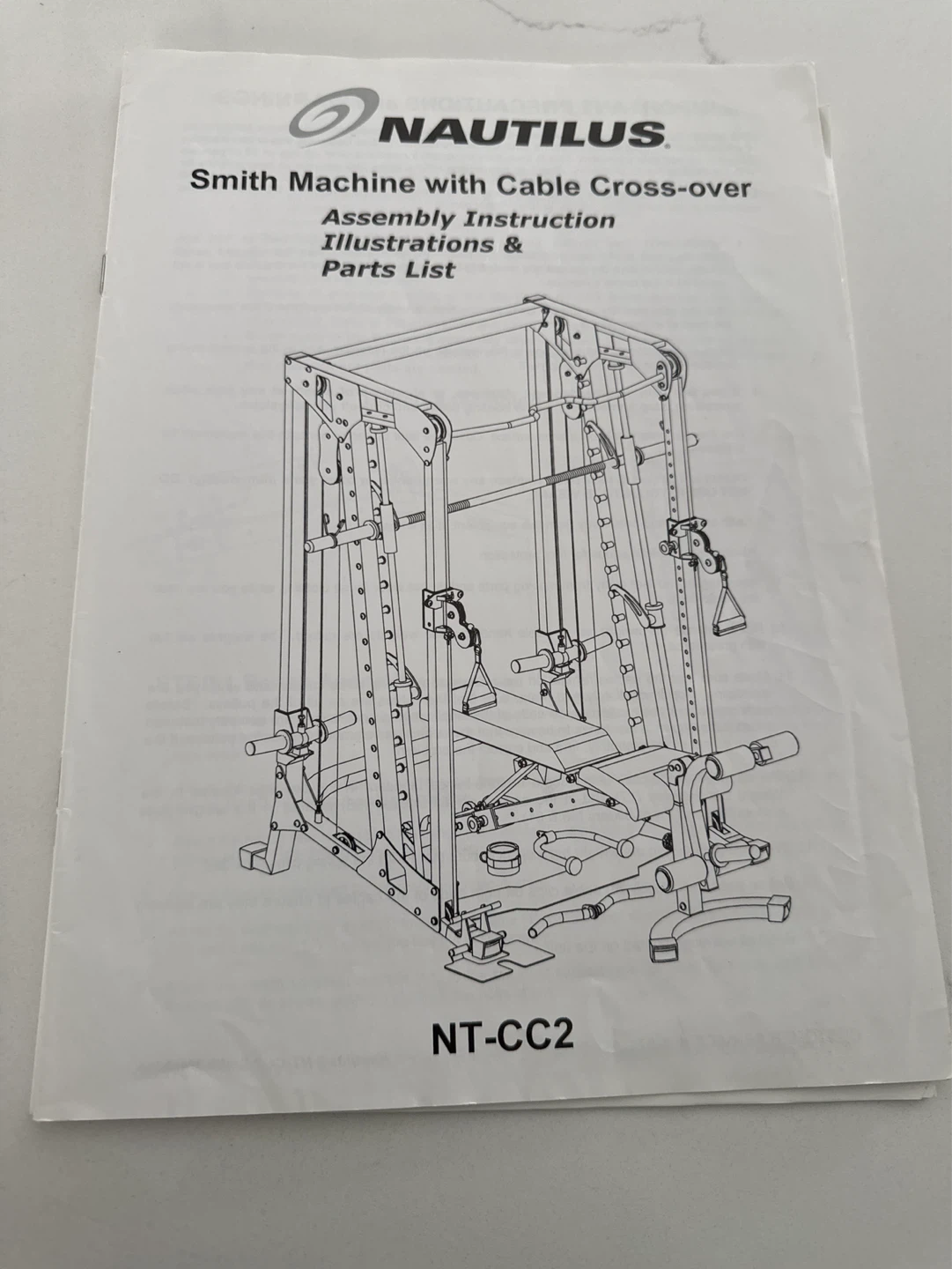 Nautilus Smith Machine with Cable Cross-over - photo 4