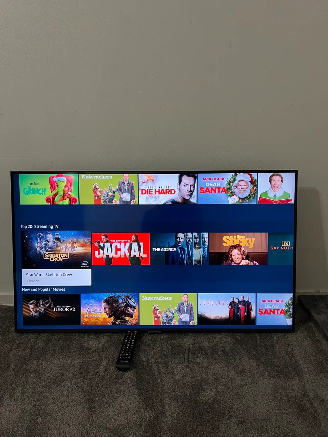Samsung 43-inch 4K Smart TV