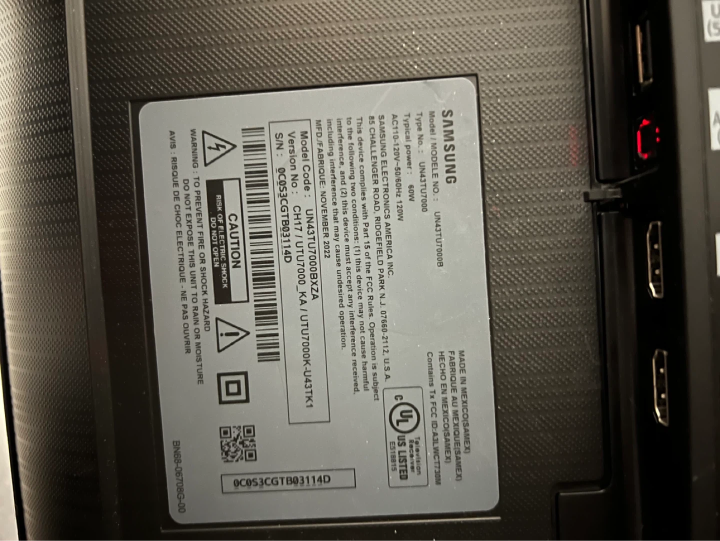 Samsung 43-inch 4K Smart TV - photo 4
