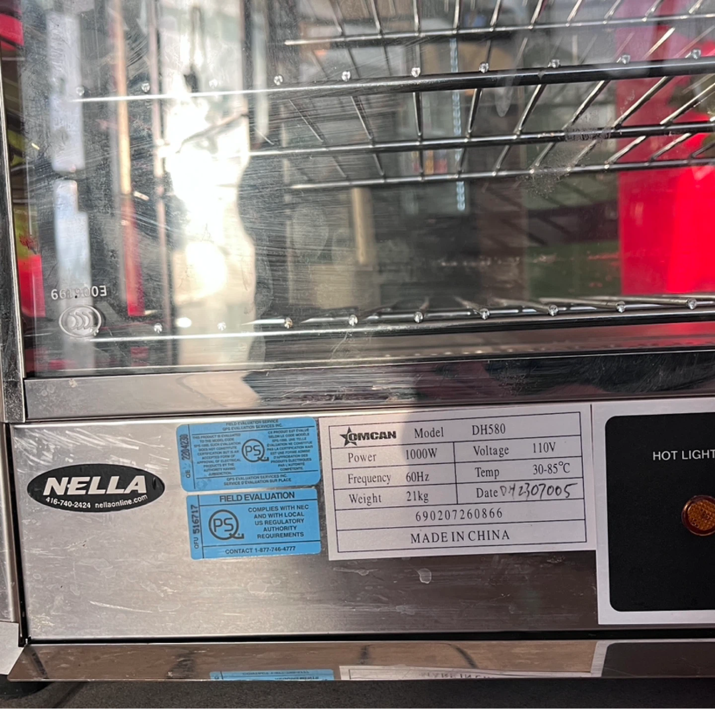 NELLA DH580 Food Warmer / Display Cabinet - photo 2