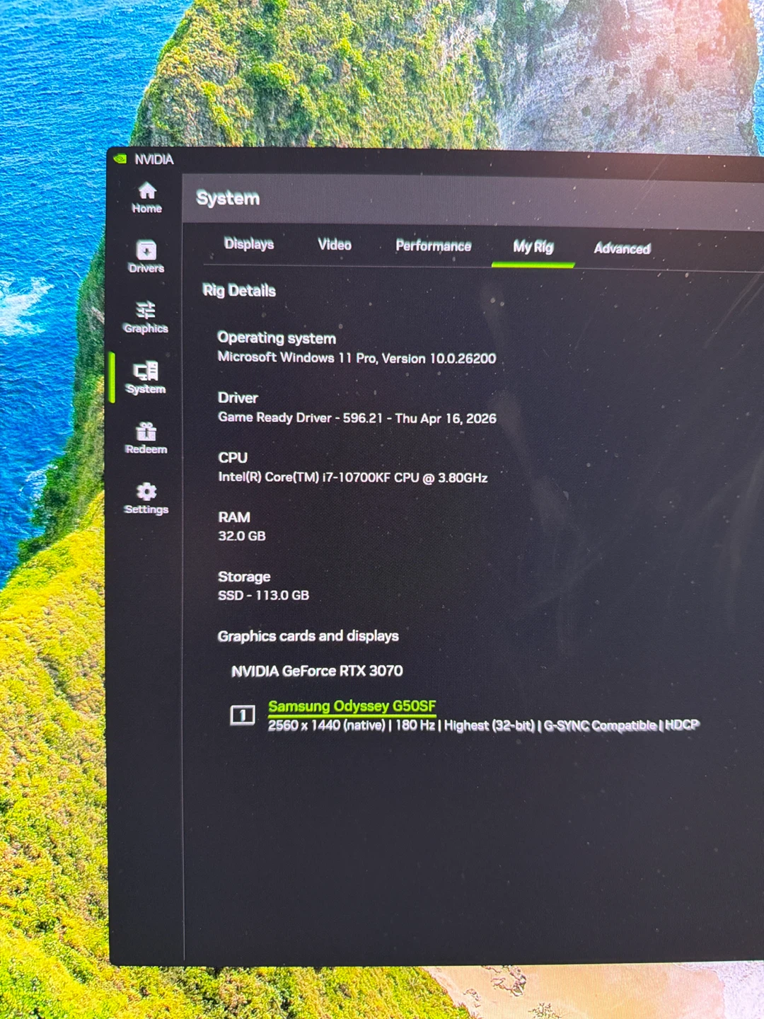 Gaming PC RTX 3070 i7 32GB RAM - photo 5