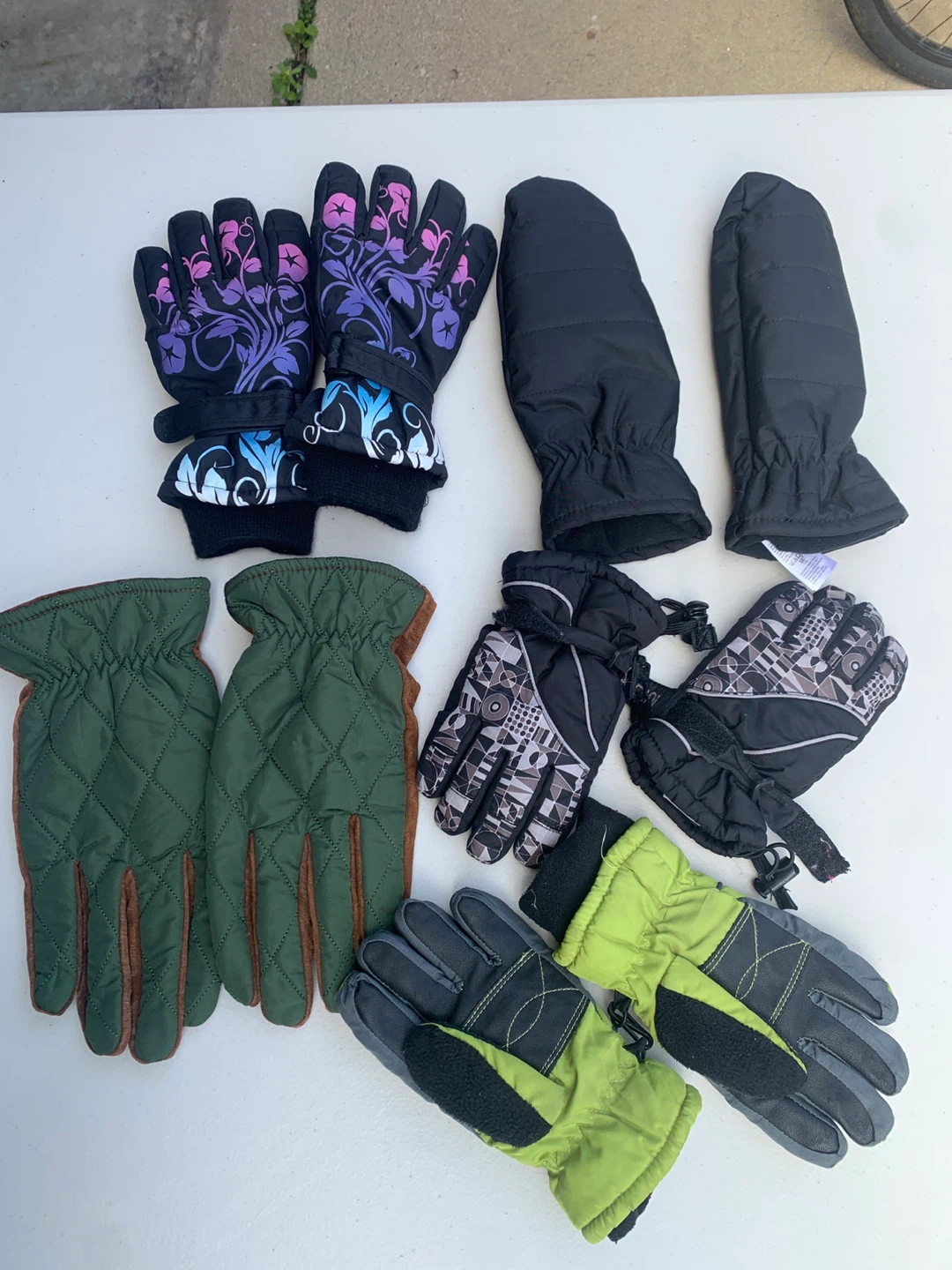 Assorted Kids Winter Gloves and Mittens