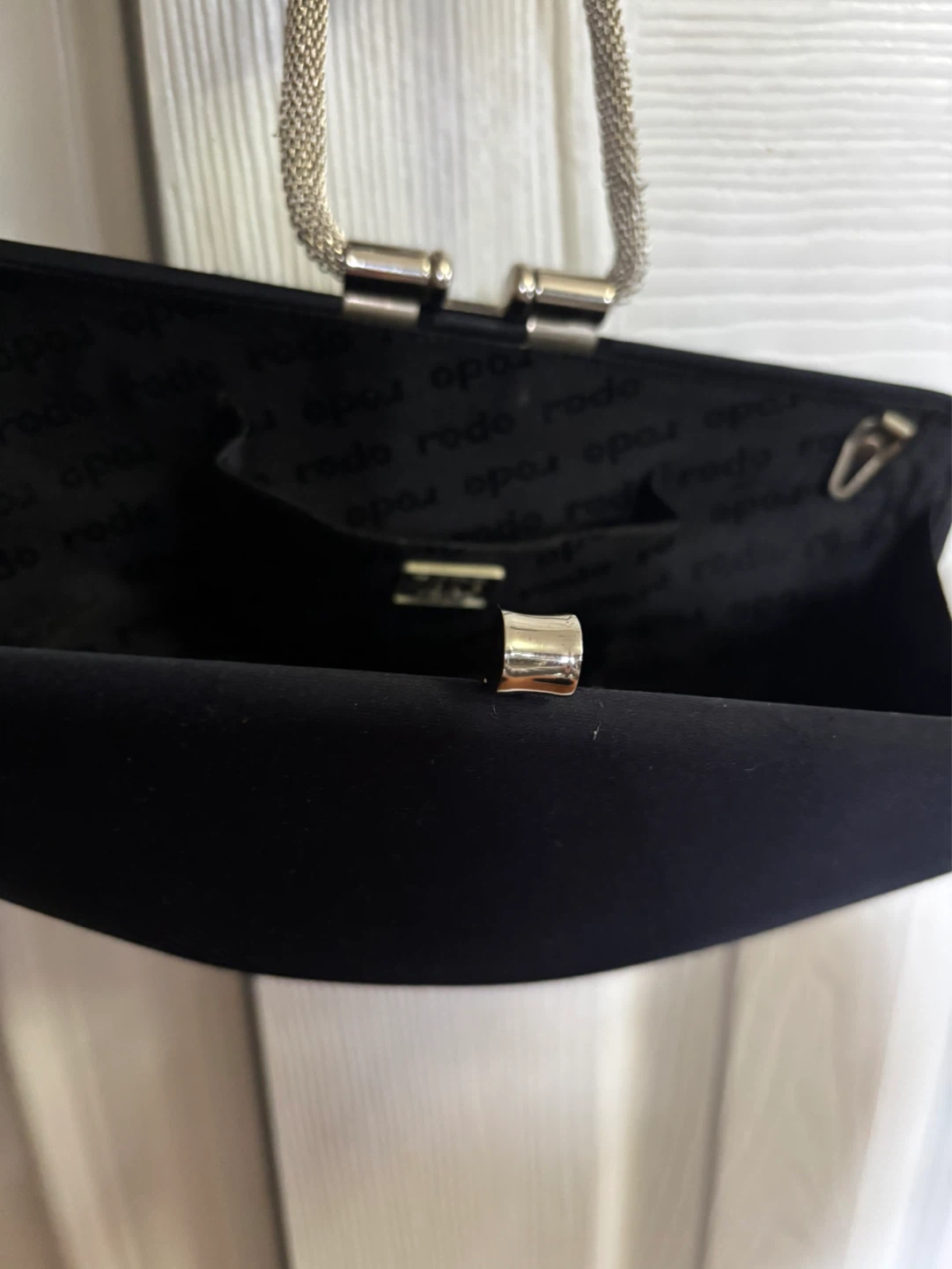 Rodo Black Clutch Bag - photo 2