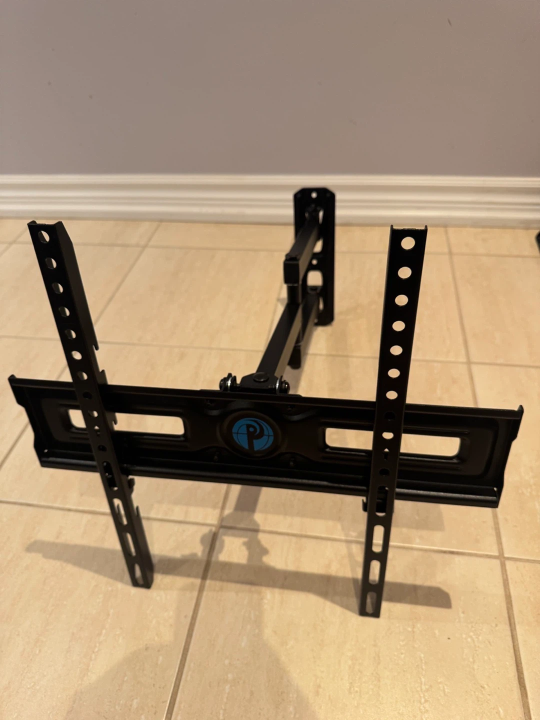 Black Full Motion TV Wall Mount - photo 2