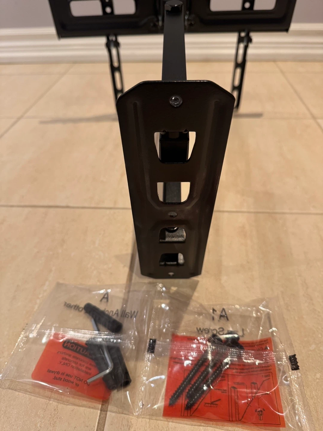 Black Full Motion TV Wall Mount - photo 5