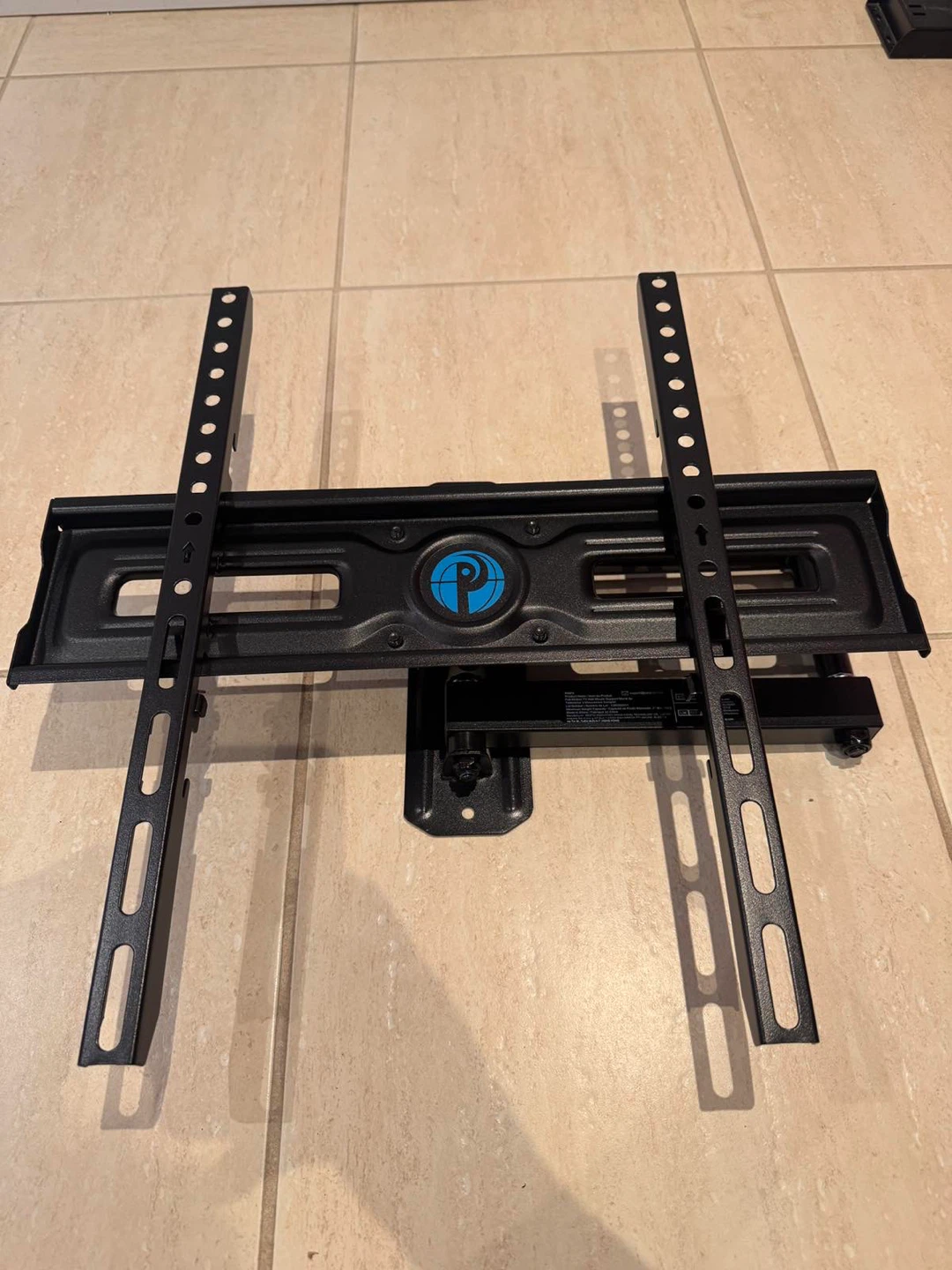 Black Full Motion TV Wall Mount