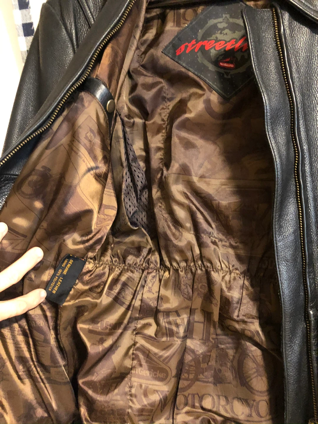 Ladies Leather Motorcycle Jacket (Small) - photo 2
