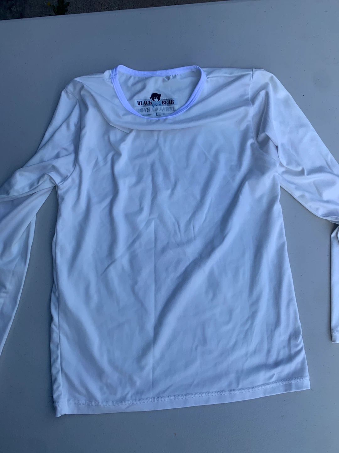 Black Bear Boys Apparel Long Sleeve Shirt Size L