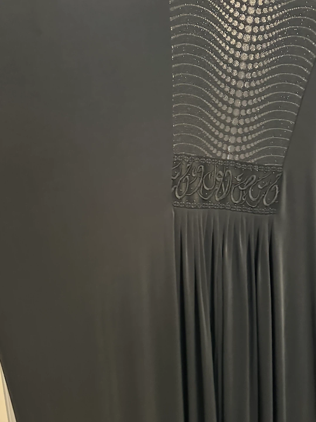 Black Embellished Abaya - photo 2