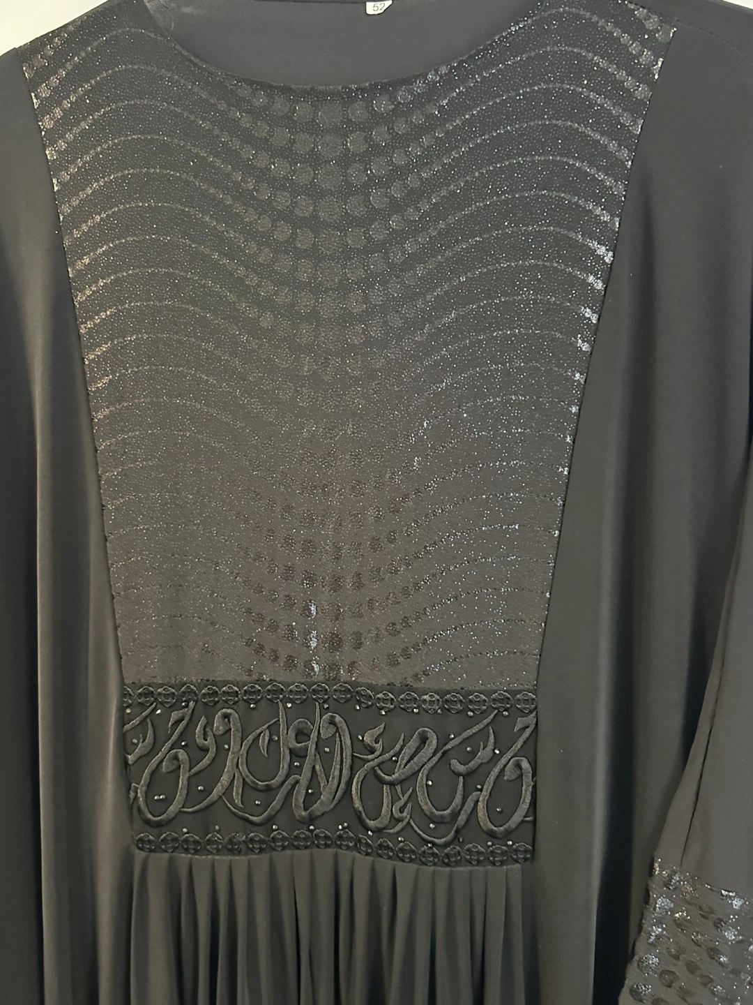 Black Embellished Abaya - photo 3