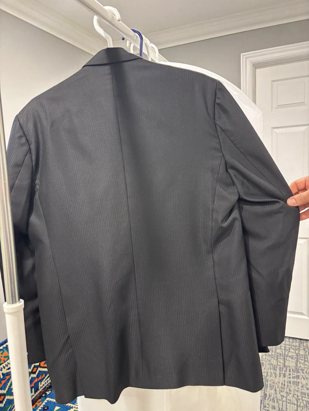 Men’s Black Italian suit with Tie - photo 4