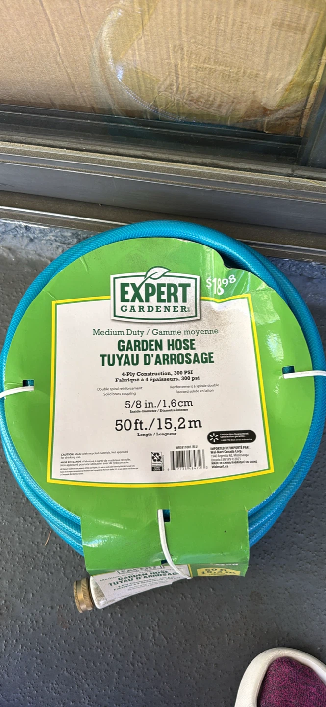Expert Gardener Medium Duty Garden Hose 50 ft.