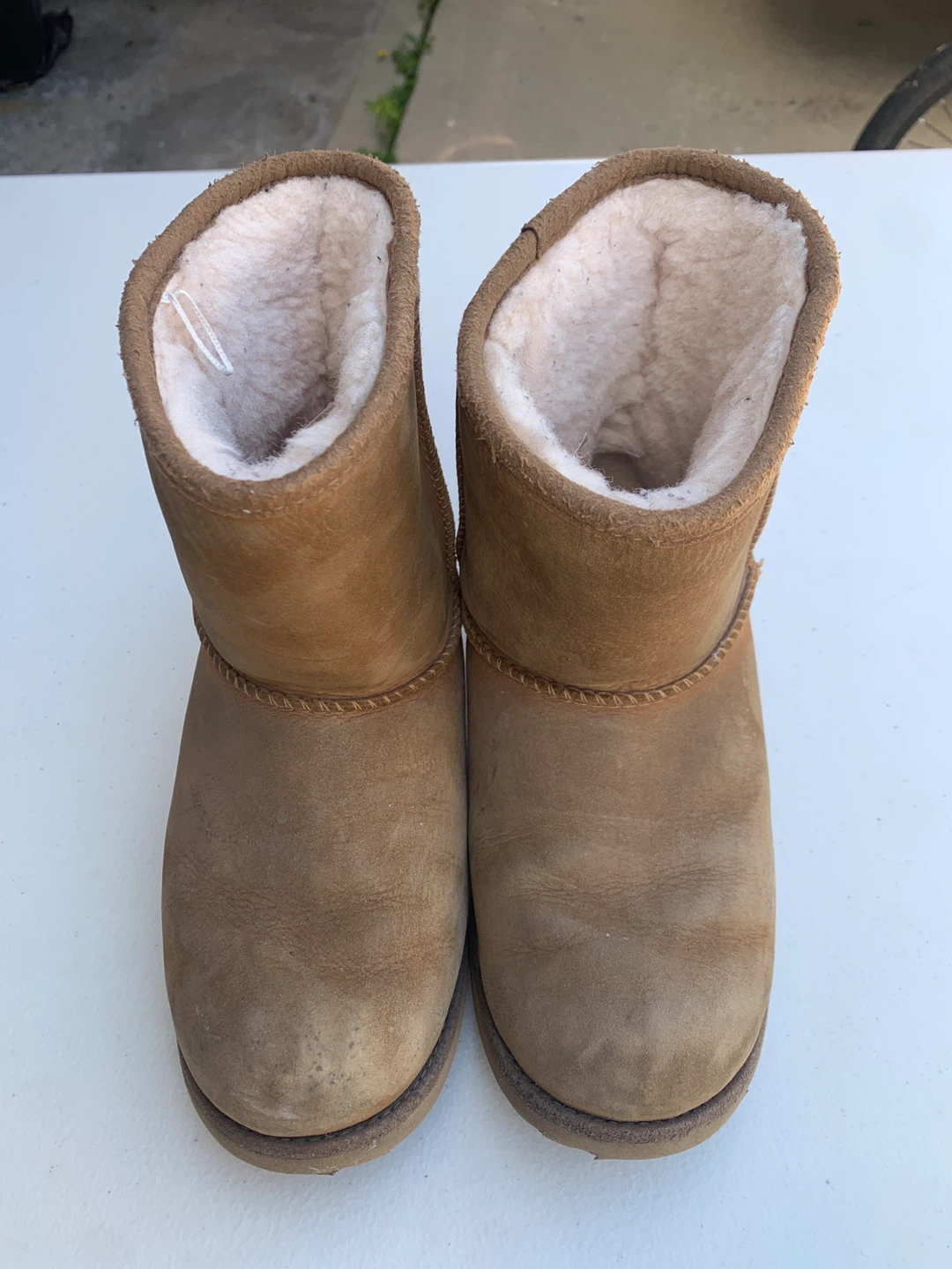 UGG Boots - Tan Suede & Shearling Lined - photo 2