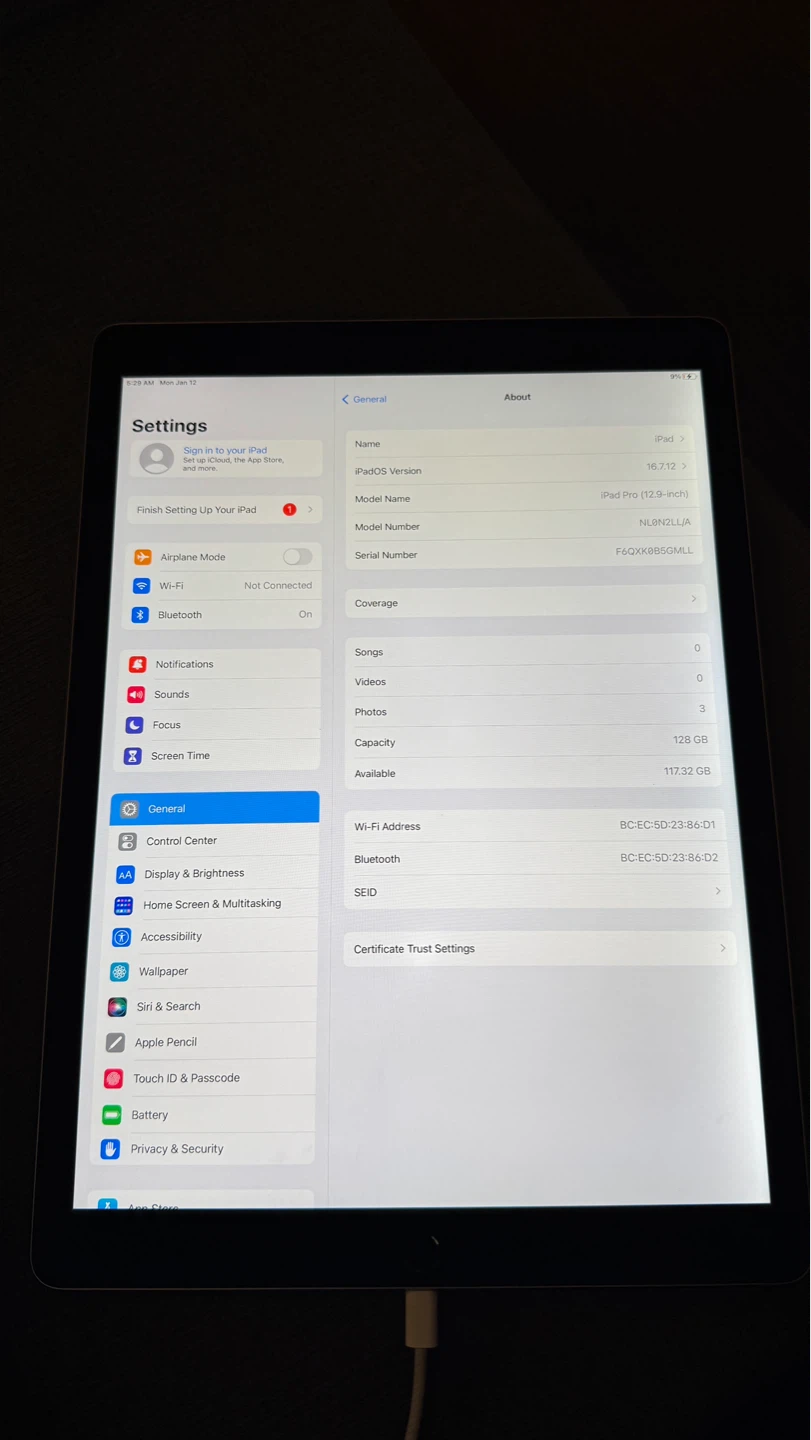 Apple iPad Pro 12.9 inch 128gb - photo 2