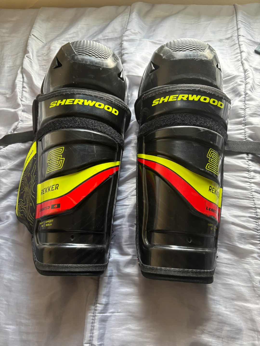 Sherwood Rekker Hockey Shin Guards - photo 2
