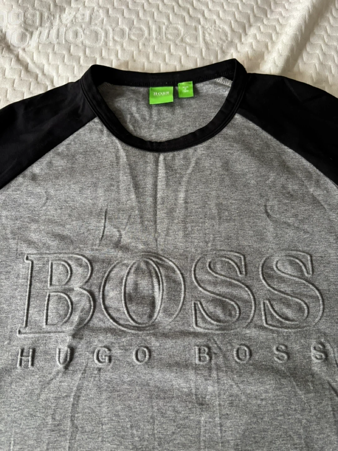 HUGO BOSS Grey XXL Baseball T-Shirt - photo 2