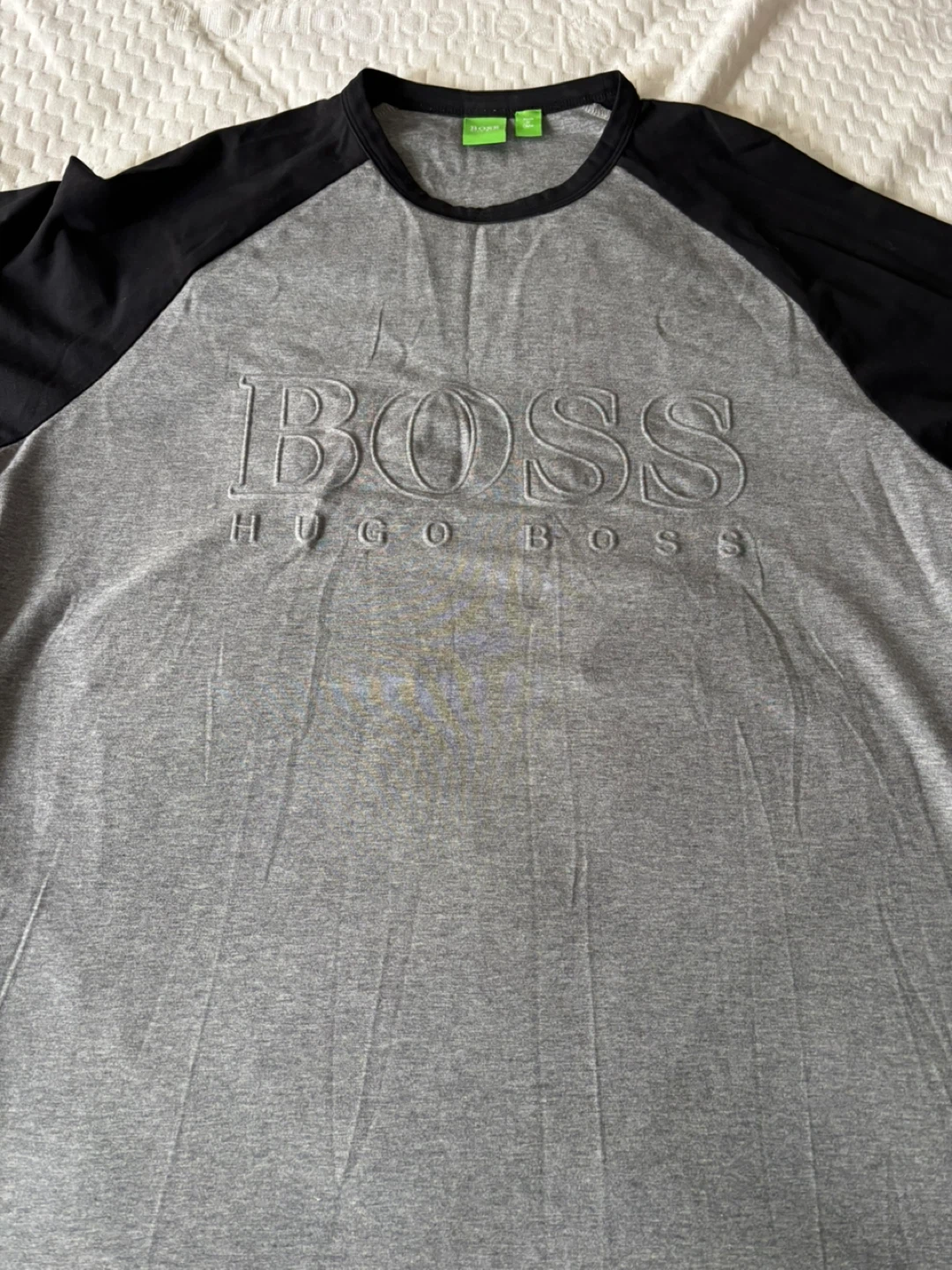 HUGO BOSS Grey XXL Baseball T-Shirt