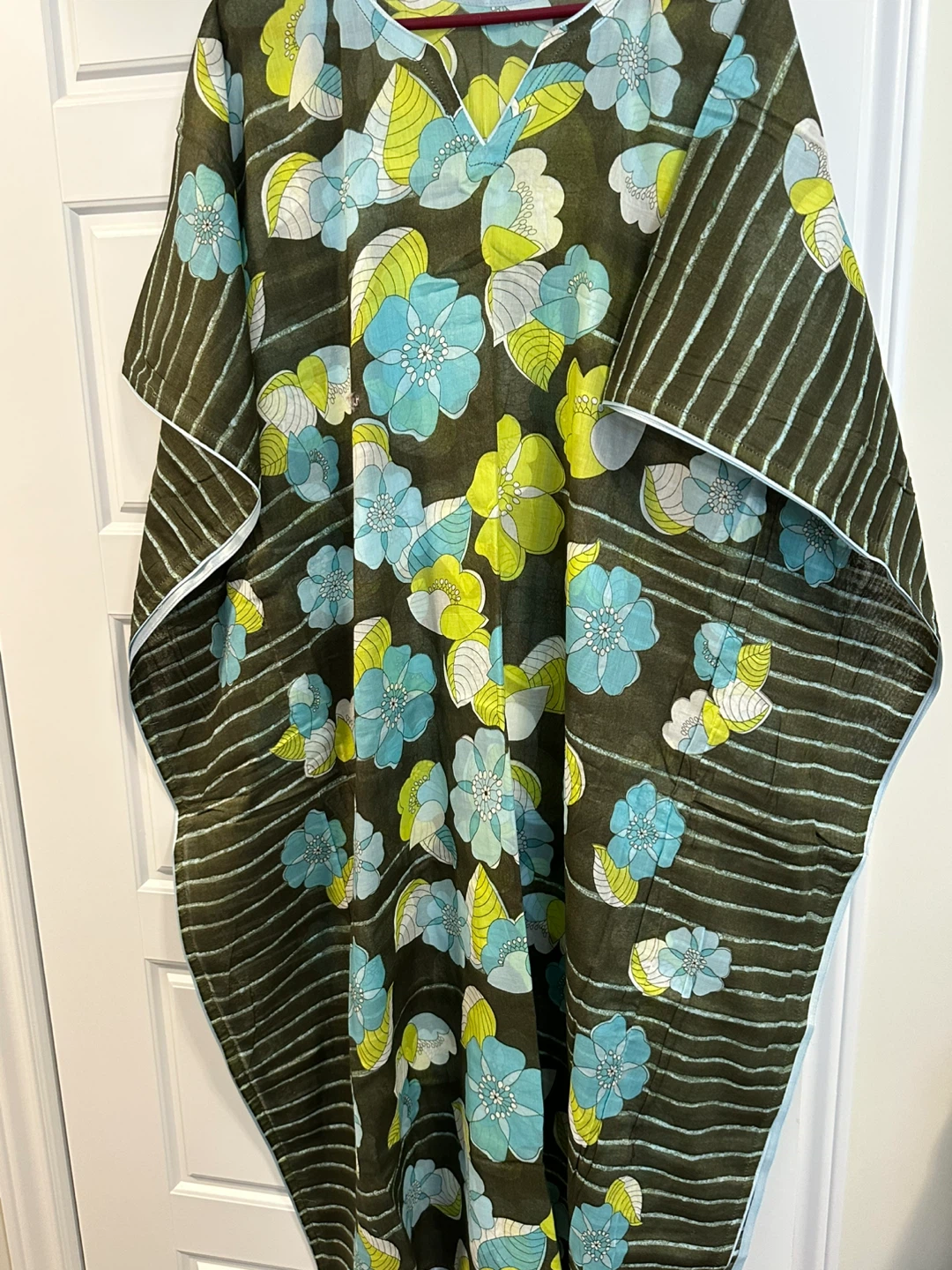 Women's Floral Kaftan Dress