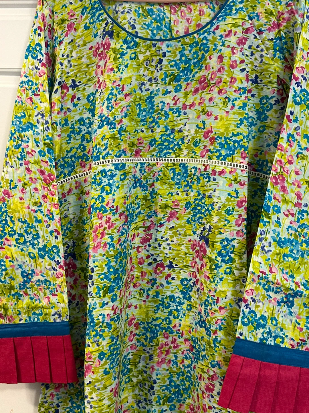 Women's Floral Print Long Sleeve Dress 🌱 - photo 2