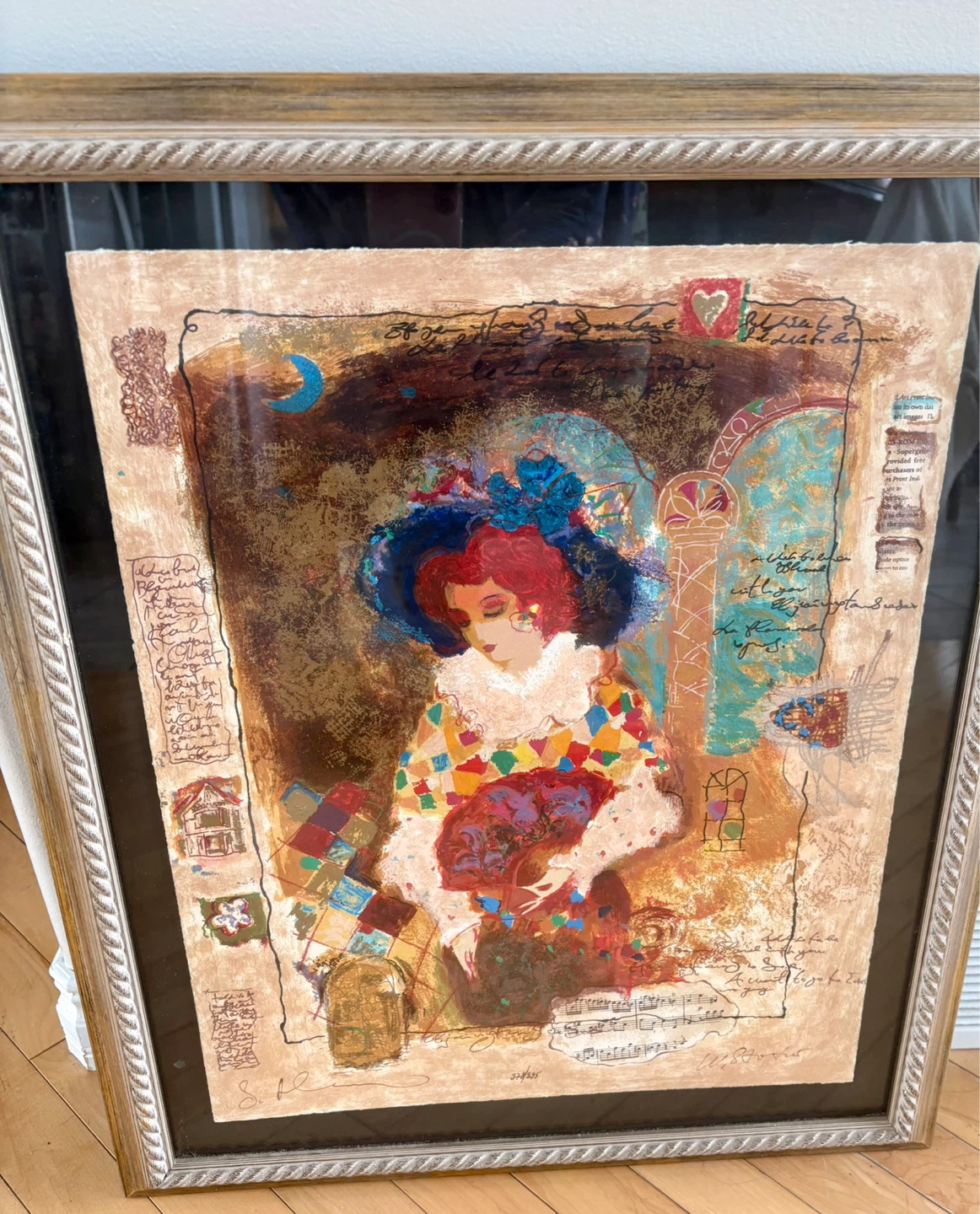 Aroma of Women - Serigraph framed - photo 3