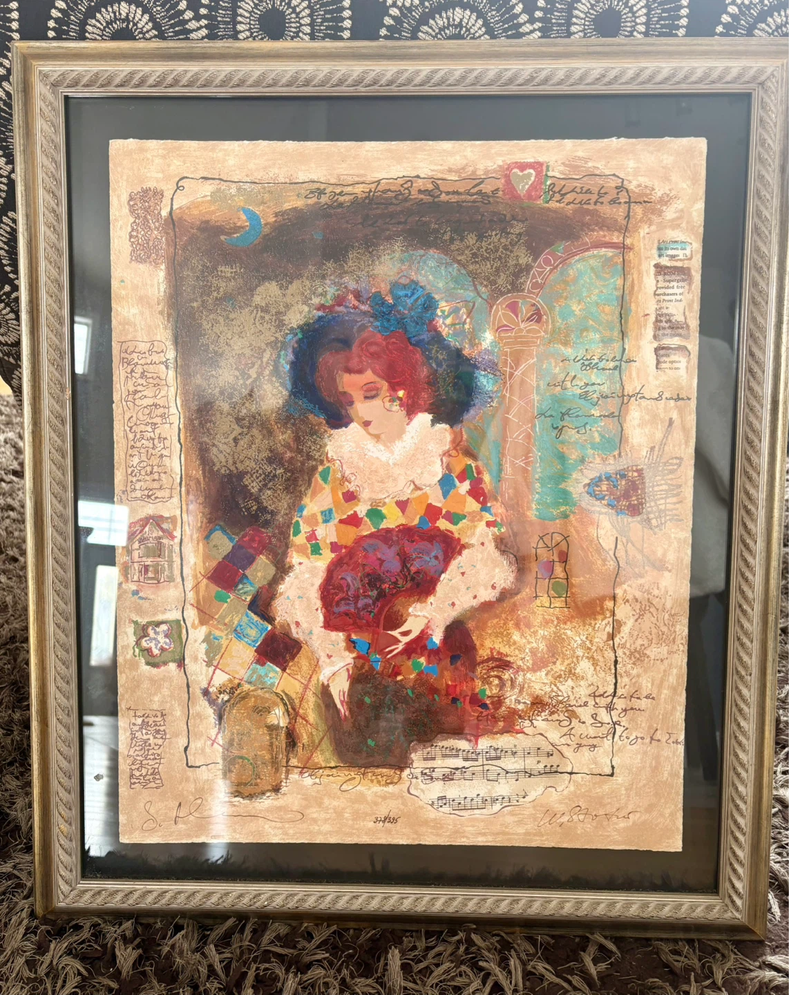 Aroma of Women - Serigraph framed