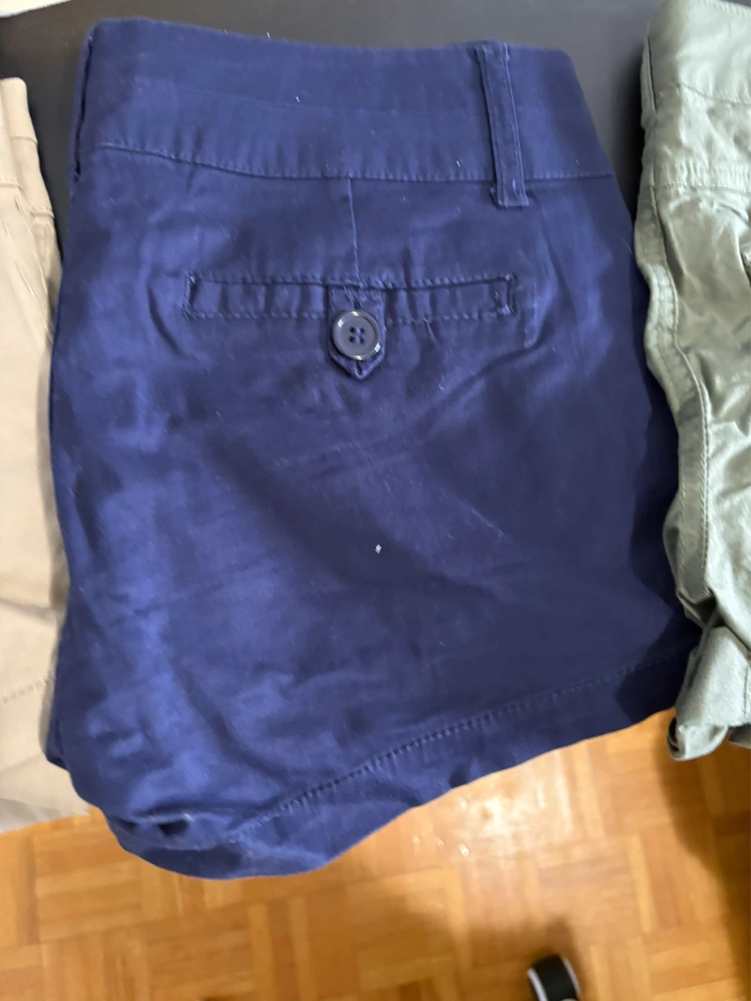 Bundle of 4 Women's Shorts (Coral, Khaki, Navy, Olive) - photo 2